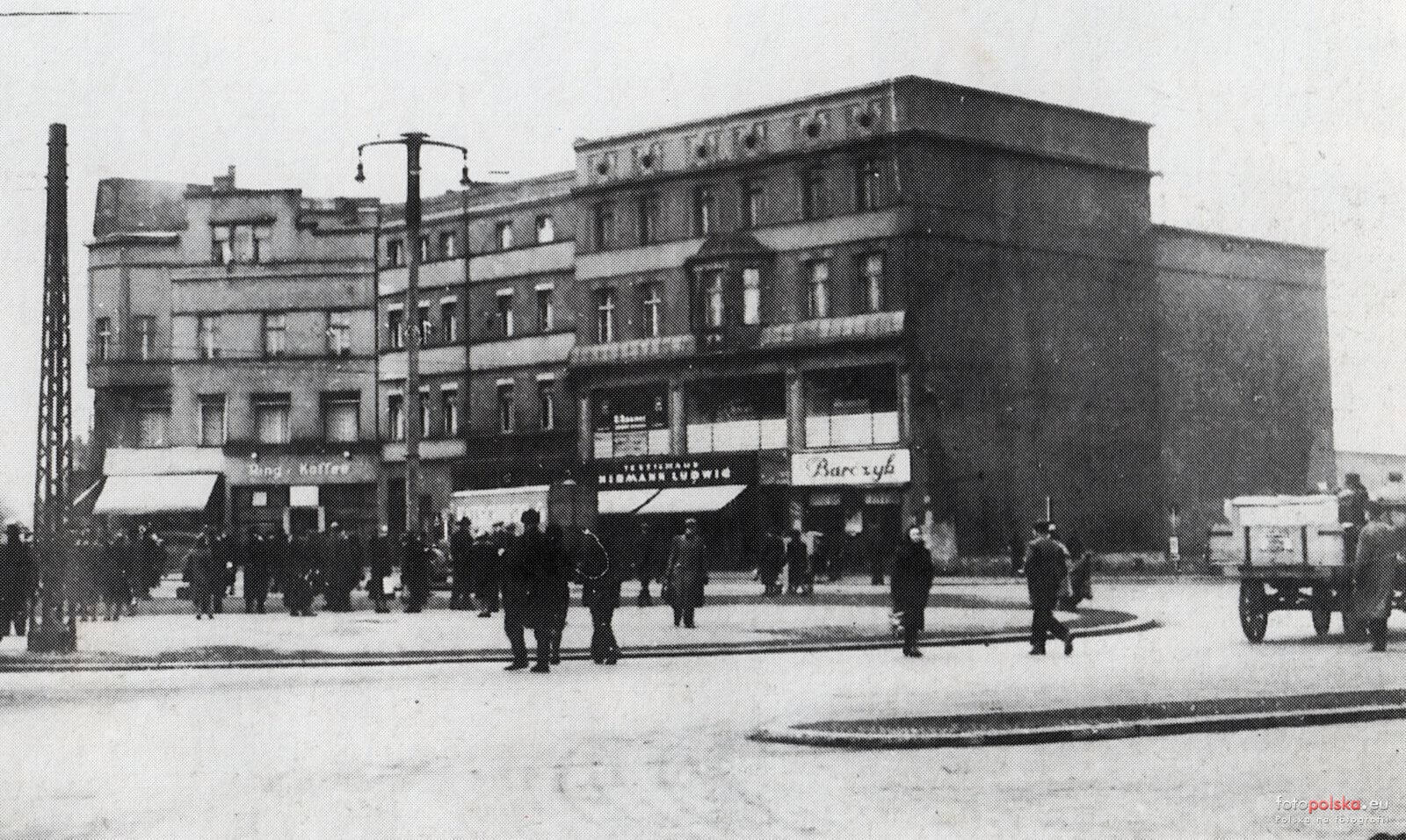 Rynek w Katowicach w latach 1940-1944