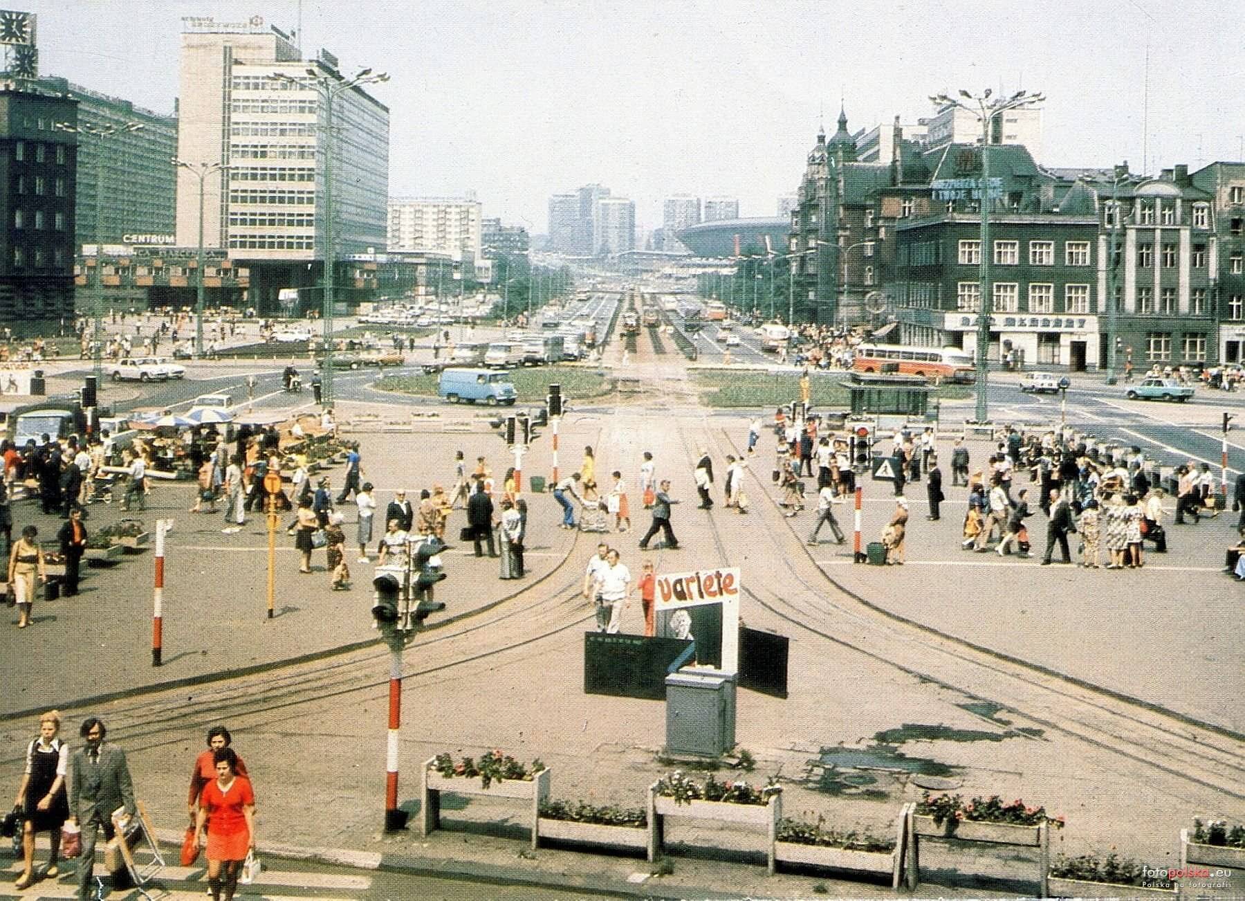 Rynek w Katowicach w latach 1965-1975