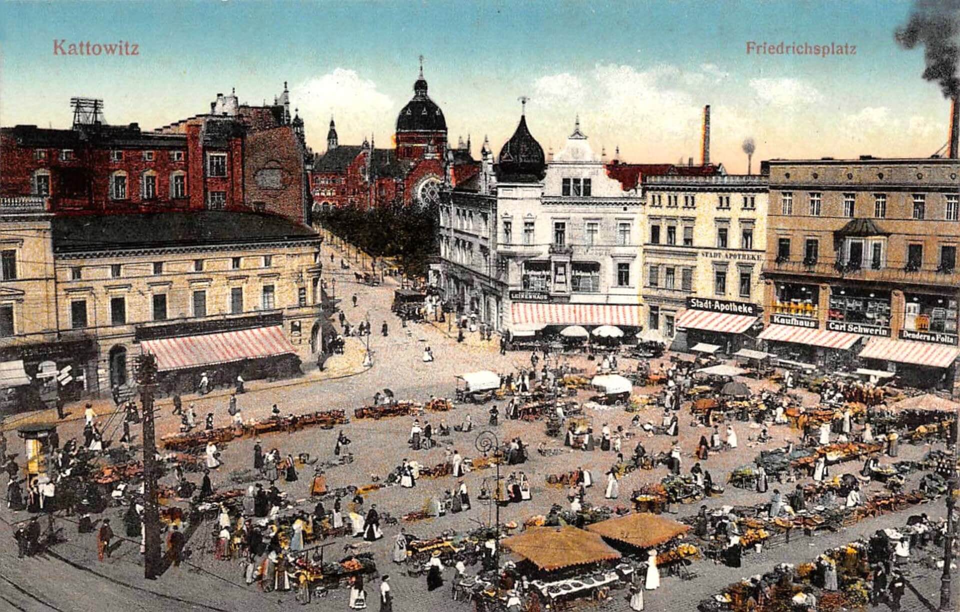 Rynek w Katowicach w XX wieku