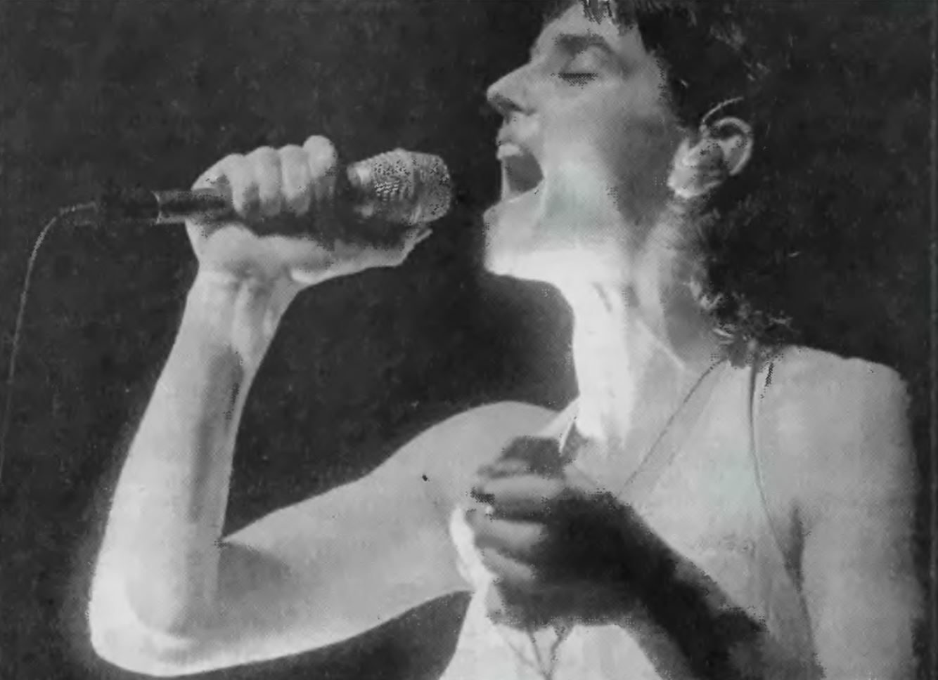 Sinéad O'Connor w Spodku w 1997 r.