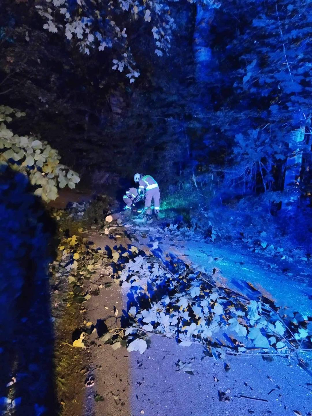 Skutki nocnych burz najsilniej odczuło Bielsko-Biała
