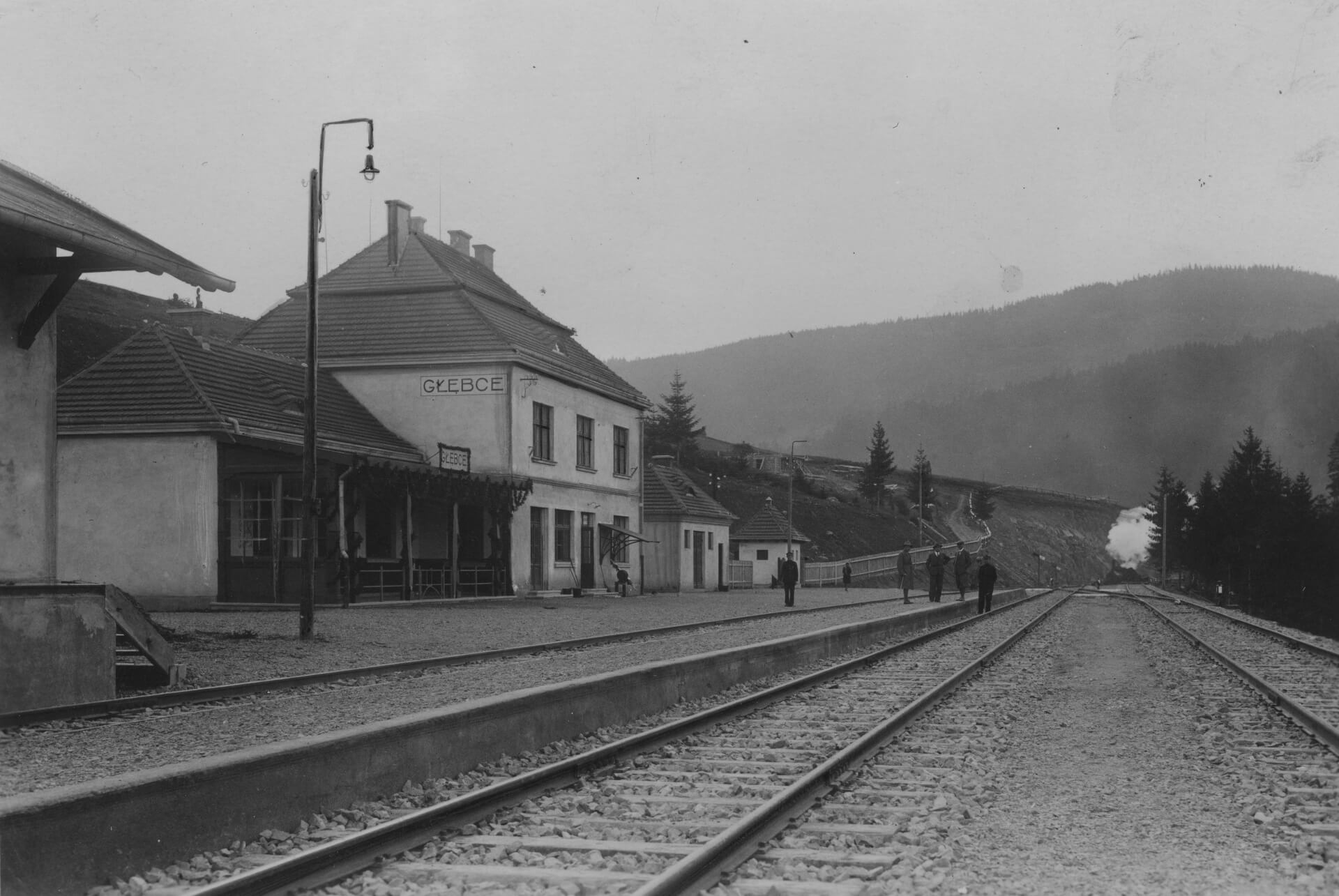 Stacja kolejowa w Wiśle Głębcach
