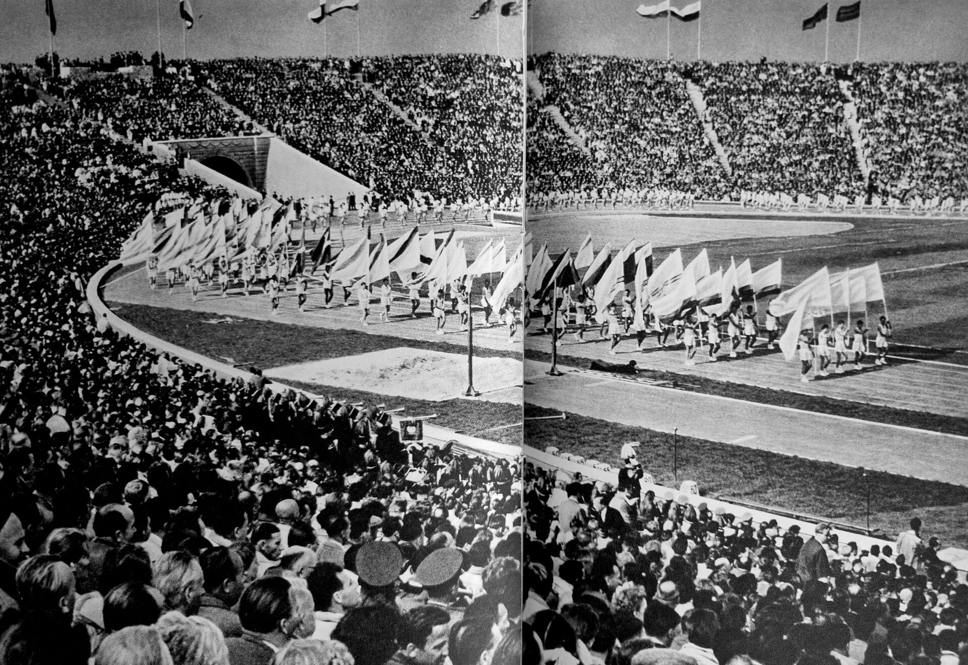 Stadion Śląski za dawnych lat