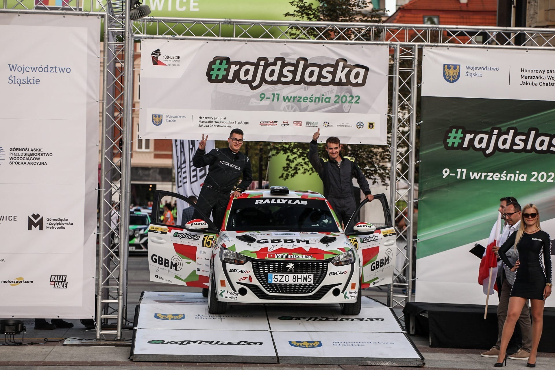 Rajd Śląska 2022, dzień 1. Na starcie