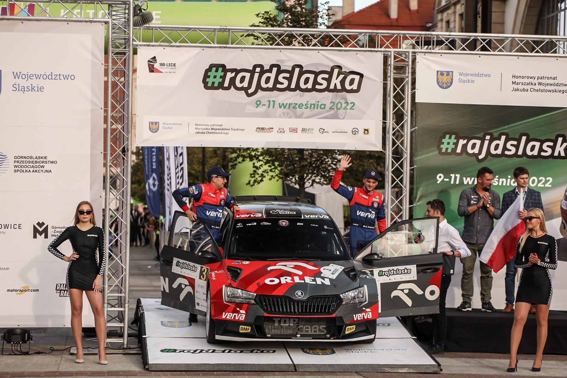 Rajd Śląska 2022, dzień 1. Na starcie