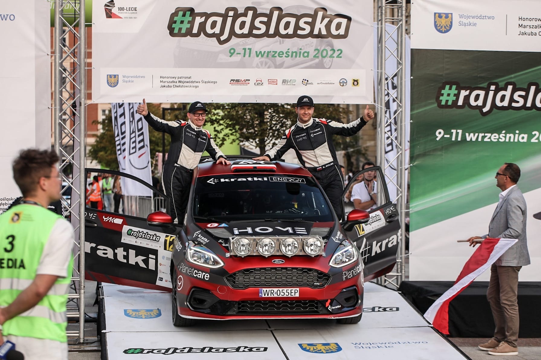 Rajd Śląska 2022, dzień 1. Na starcie