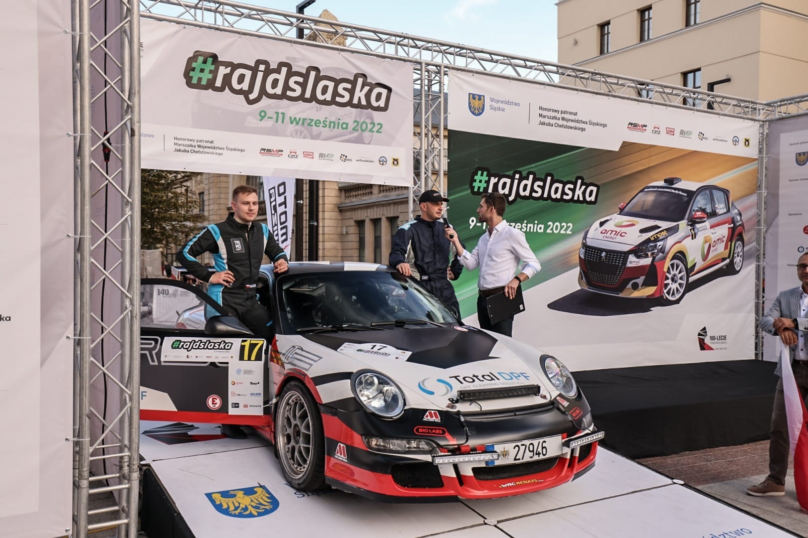 Rajd Śląska 2022, dzień 1. Na starcie