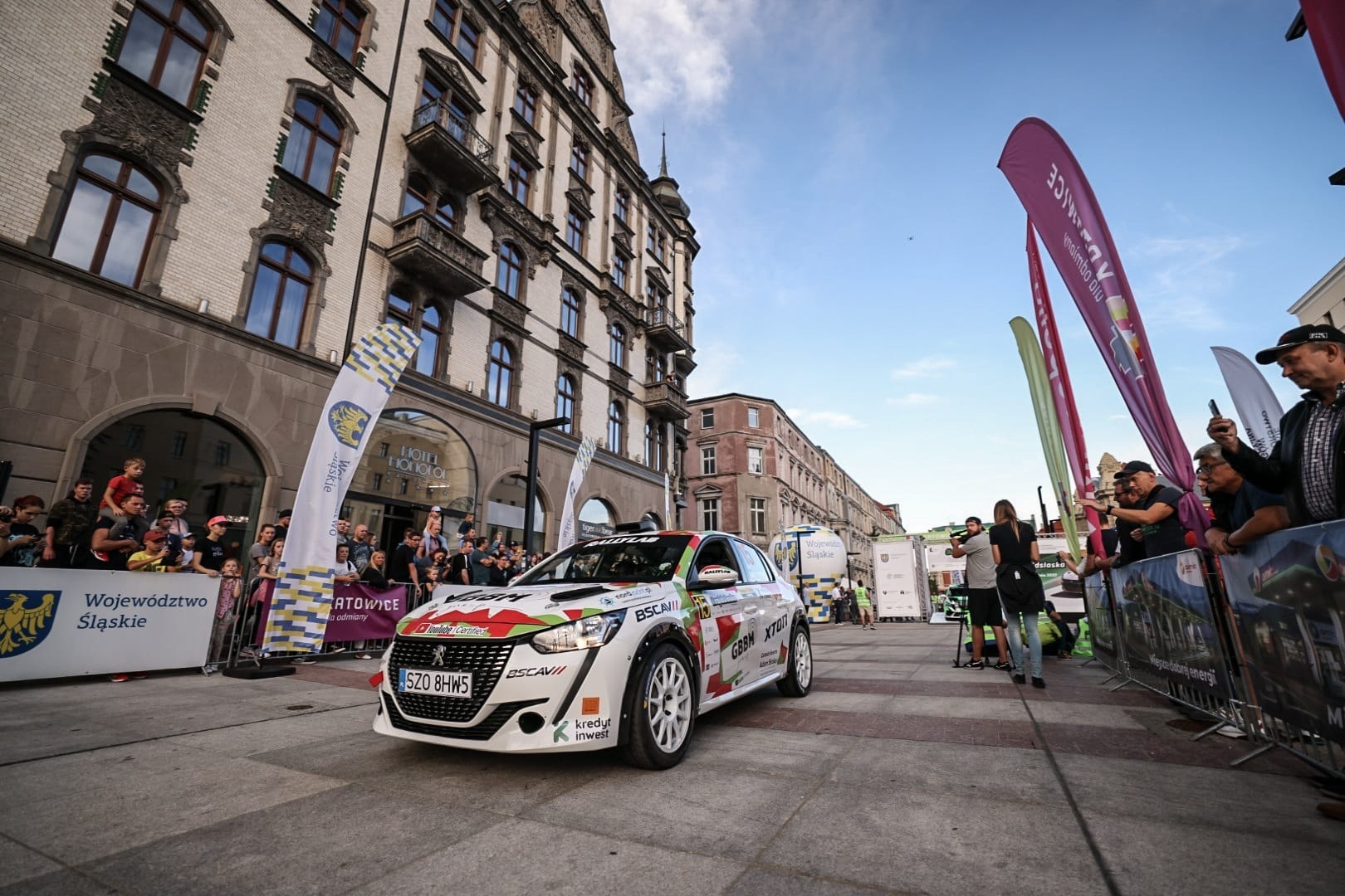 Rajd Śląska 2022, dzień 1. Na starcie