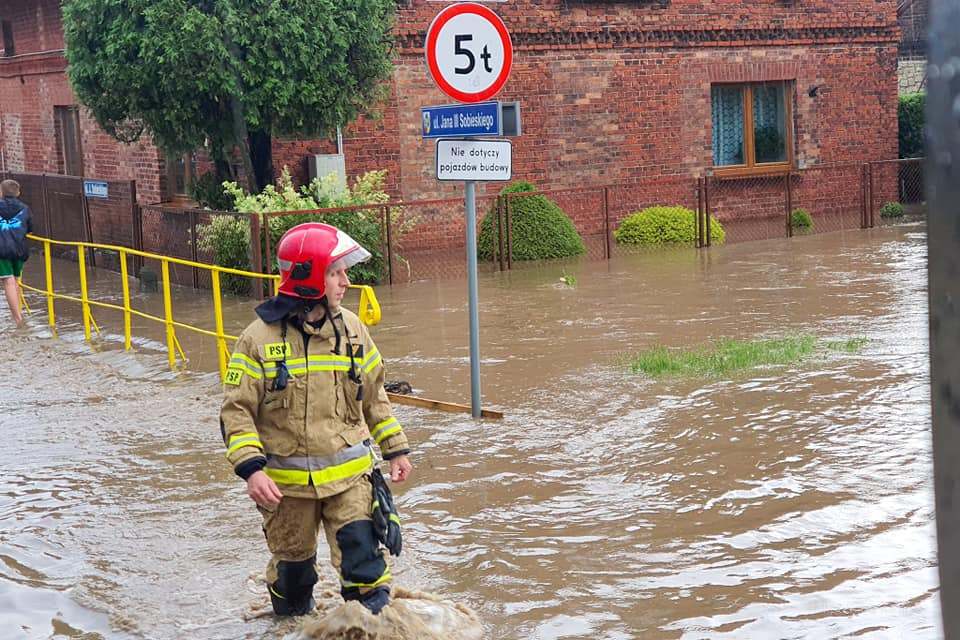 Tarnowskie Góry pod wodą