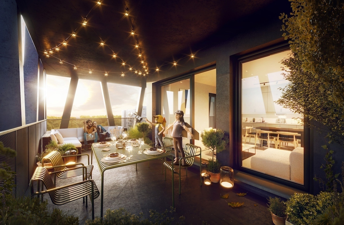 Wizualizacje najwyższego budynku w Chorzowie