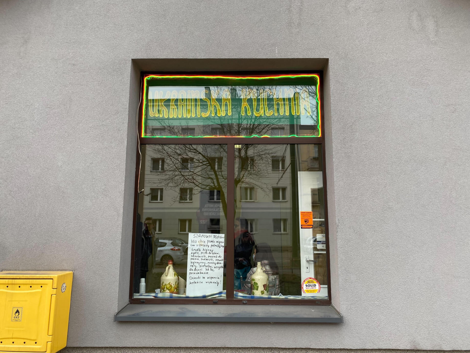 Ukraiński sklep w Sosnowcu