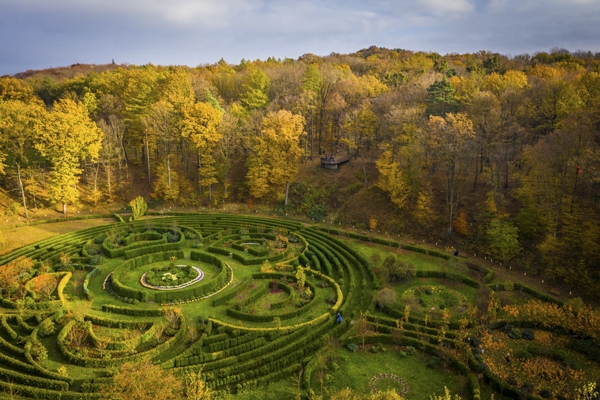 Wejście do Arboretum Bramy Morawskiej w Raciborzu