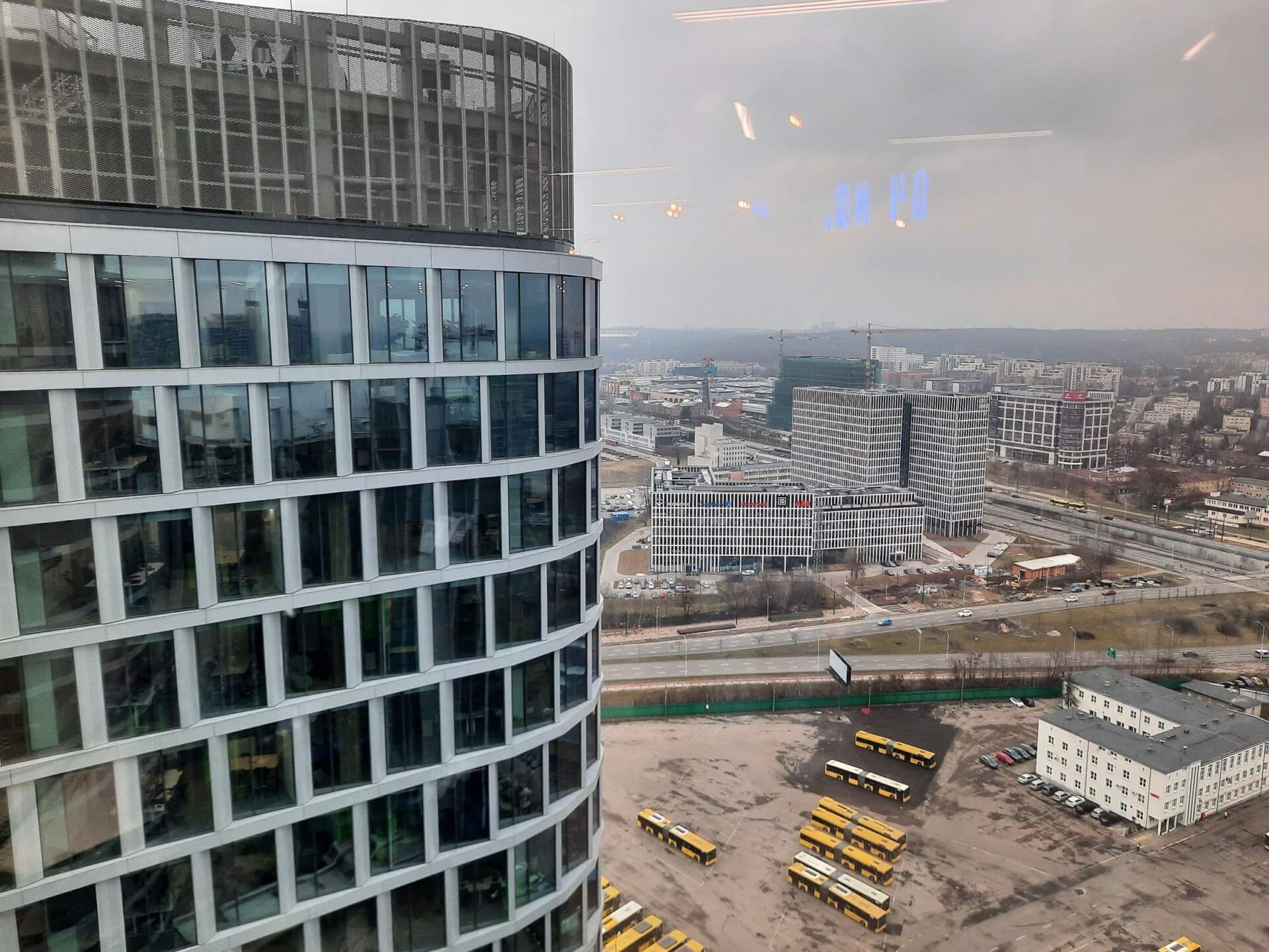 Widok 24 piętro Global Office 2