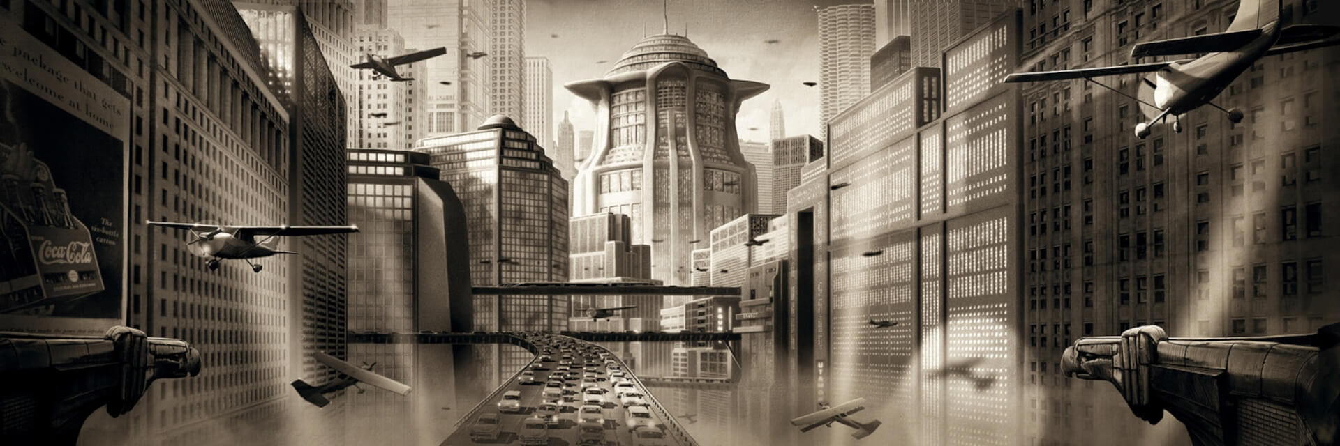 Wieża Fredersena w filmie "Metropolis"