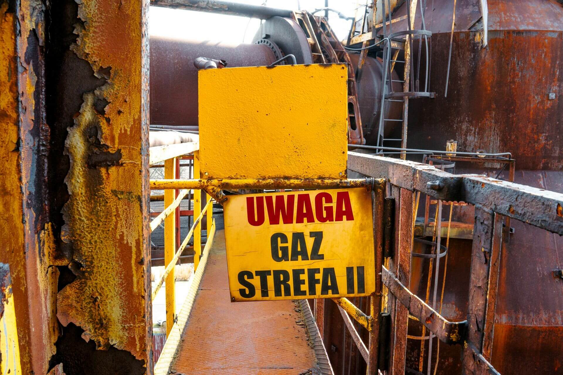 Wielki piec huty Pokoj Ruda Slaska