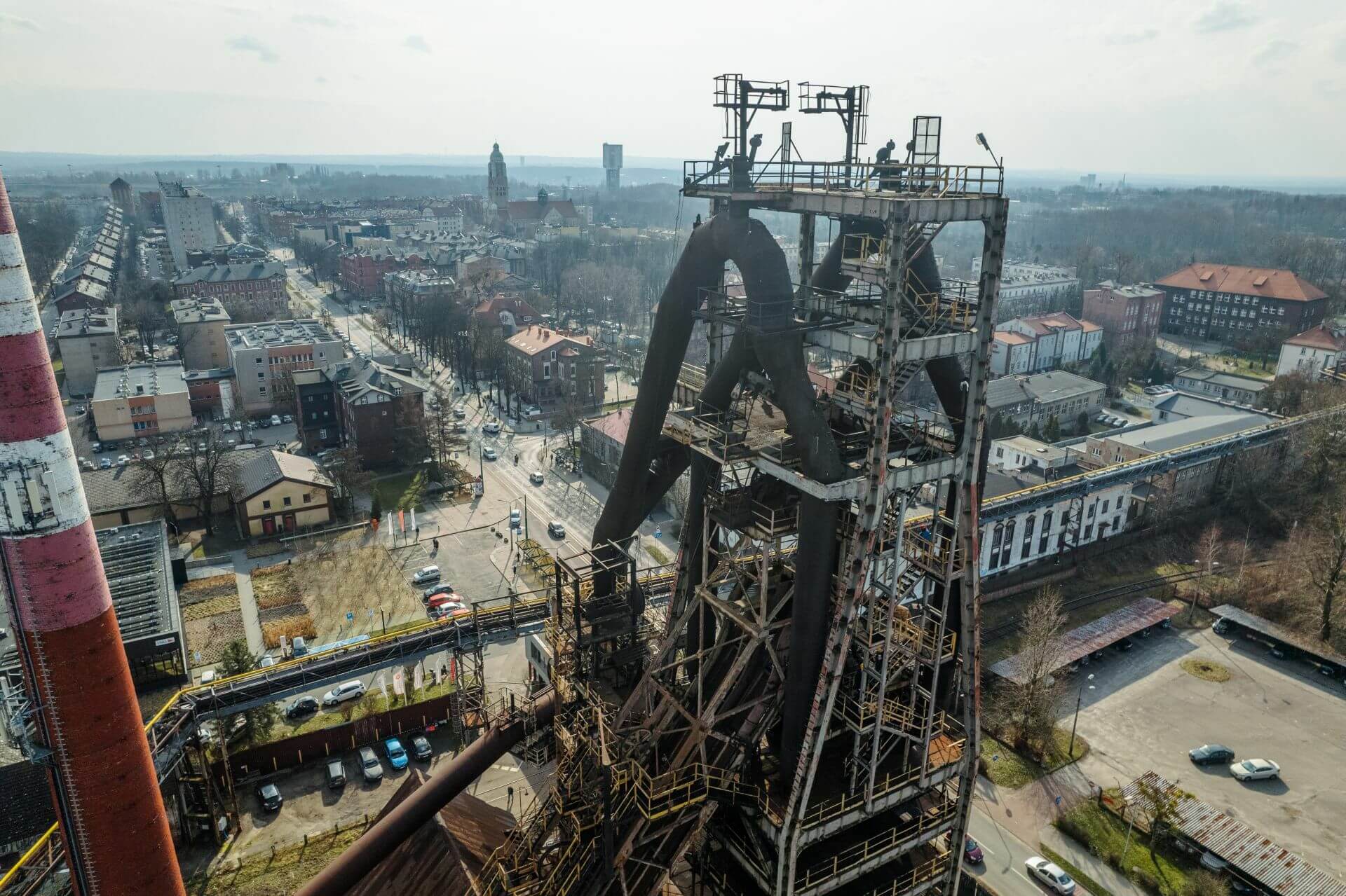 Wielki piec huty Pokoj Ruda Slaska