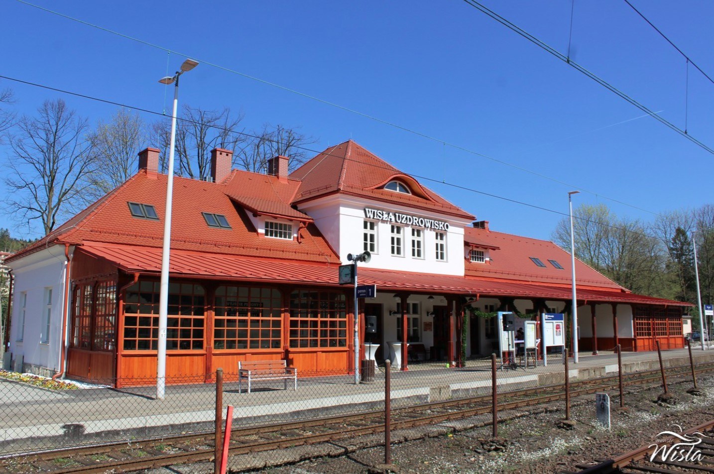 Wisła Dworzec kolejowy po renowacji