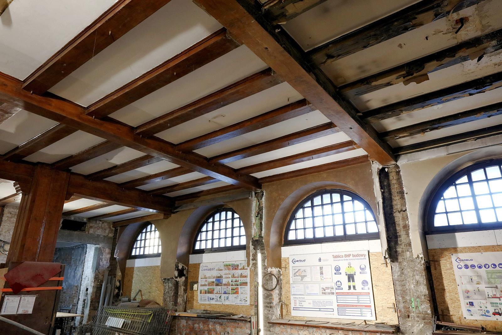 Wnętrze AdmiralsPalast, remont