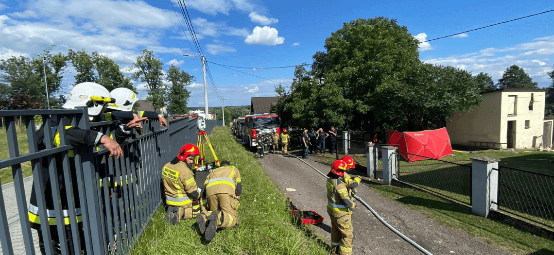 Wybuch gazu w Jastrzębiu Zdroju