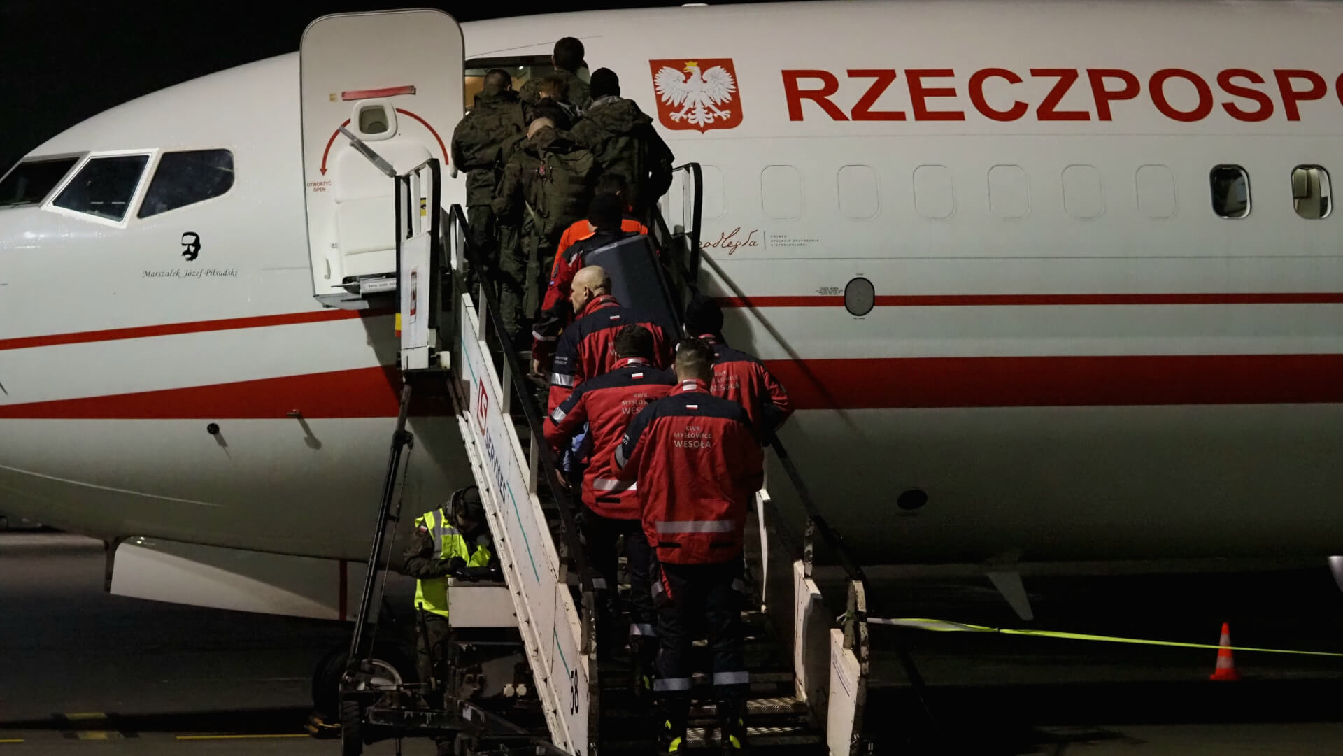 Wylot ratowników górniczych i medyków wojskowych do Turcji