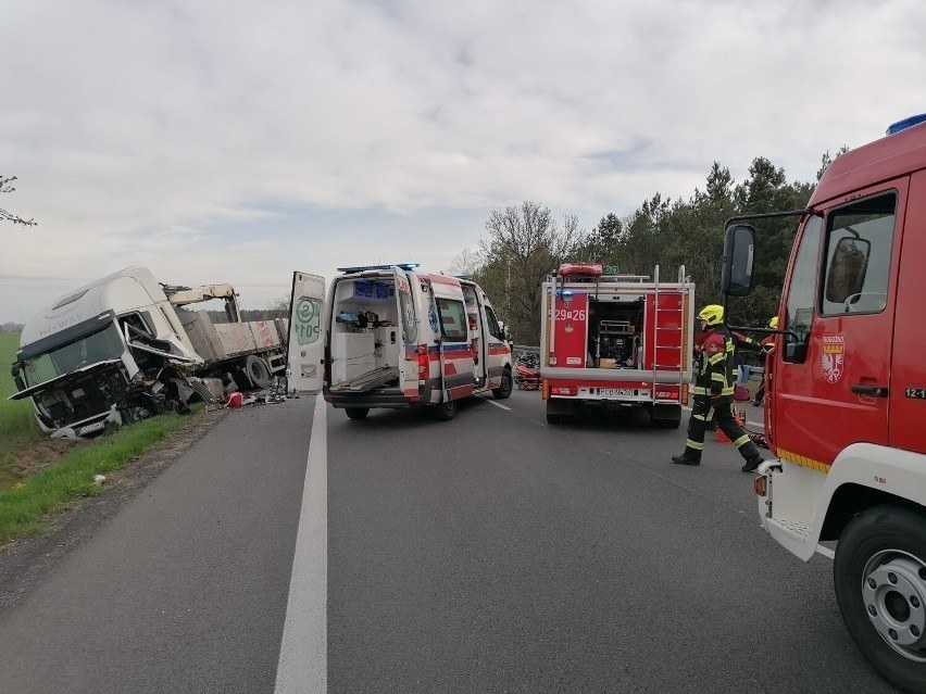 Wypadek mieszkańców Zabrza na DK11 w Wielkopolsce
