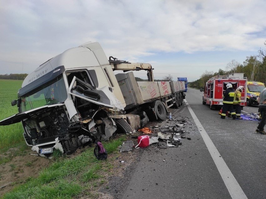 Wypadek mieszkańców Zabrza na DK11 w Wielkopolsce