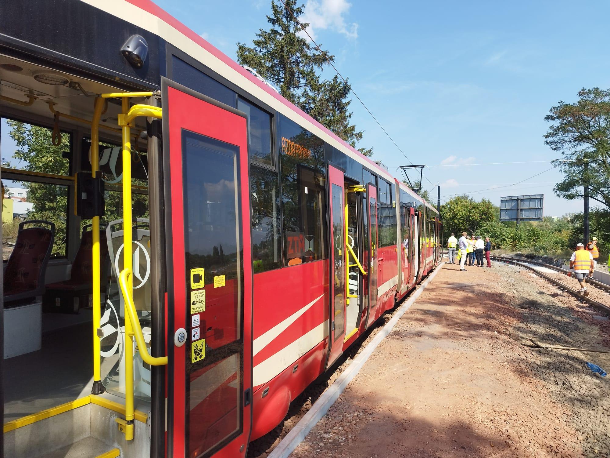 Zabrze jazda próbna 03 13 09 2023 Fot Tramwaje Śląskie S A