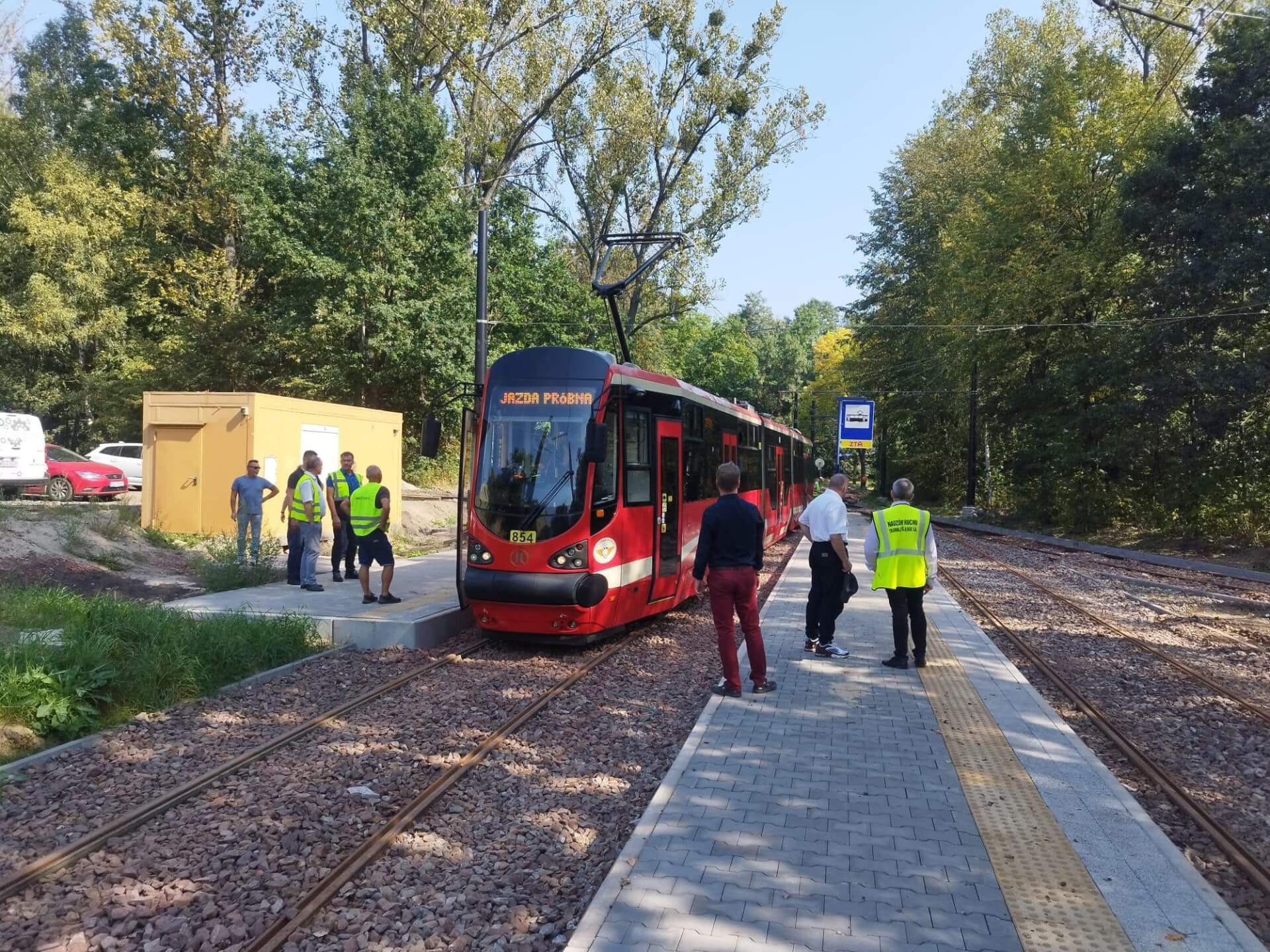 Zabrze jazda próbna 05 13 09 2023 Fot Tramwaje Śląskie S A