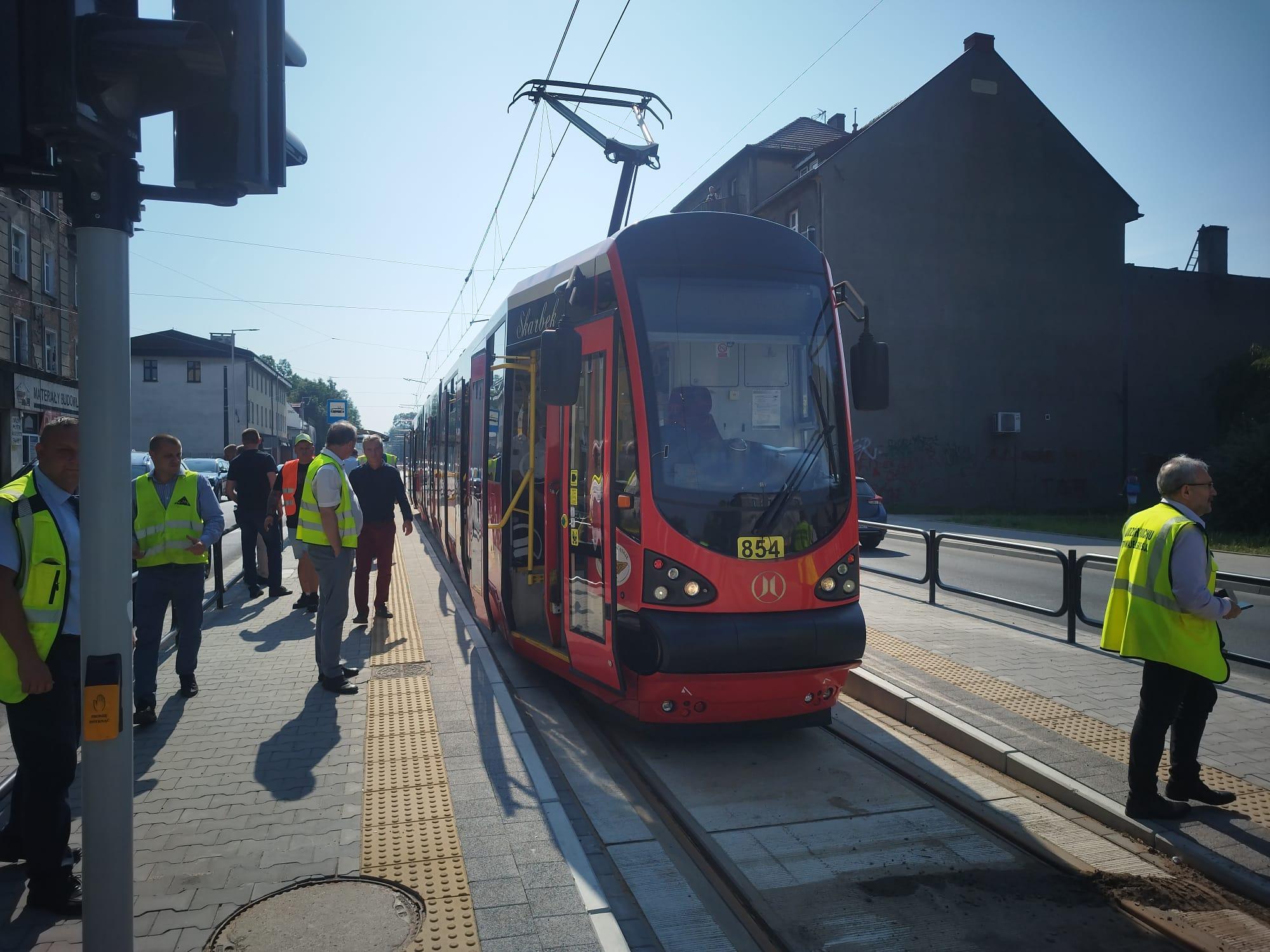 Zabrze jazda próbna 06 13 09 2023 Fot Tramwaje Śląskie S A