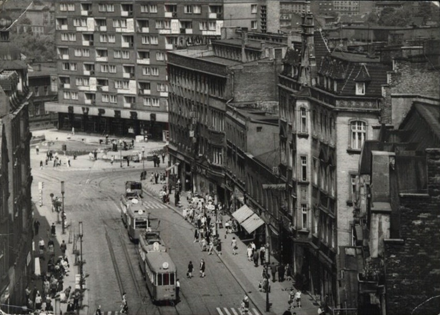 Zabrze ul Wolności 1970 1980