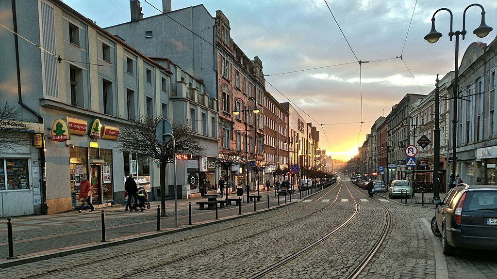 Zabrze ulica Wolności