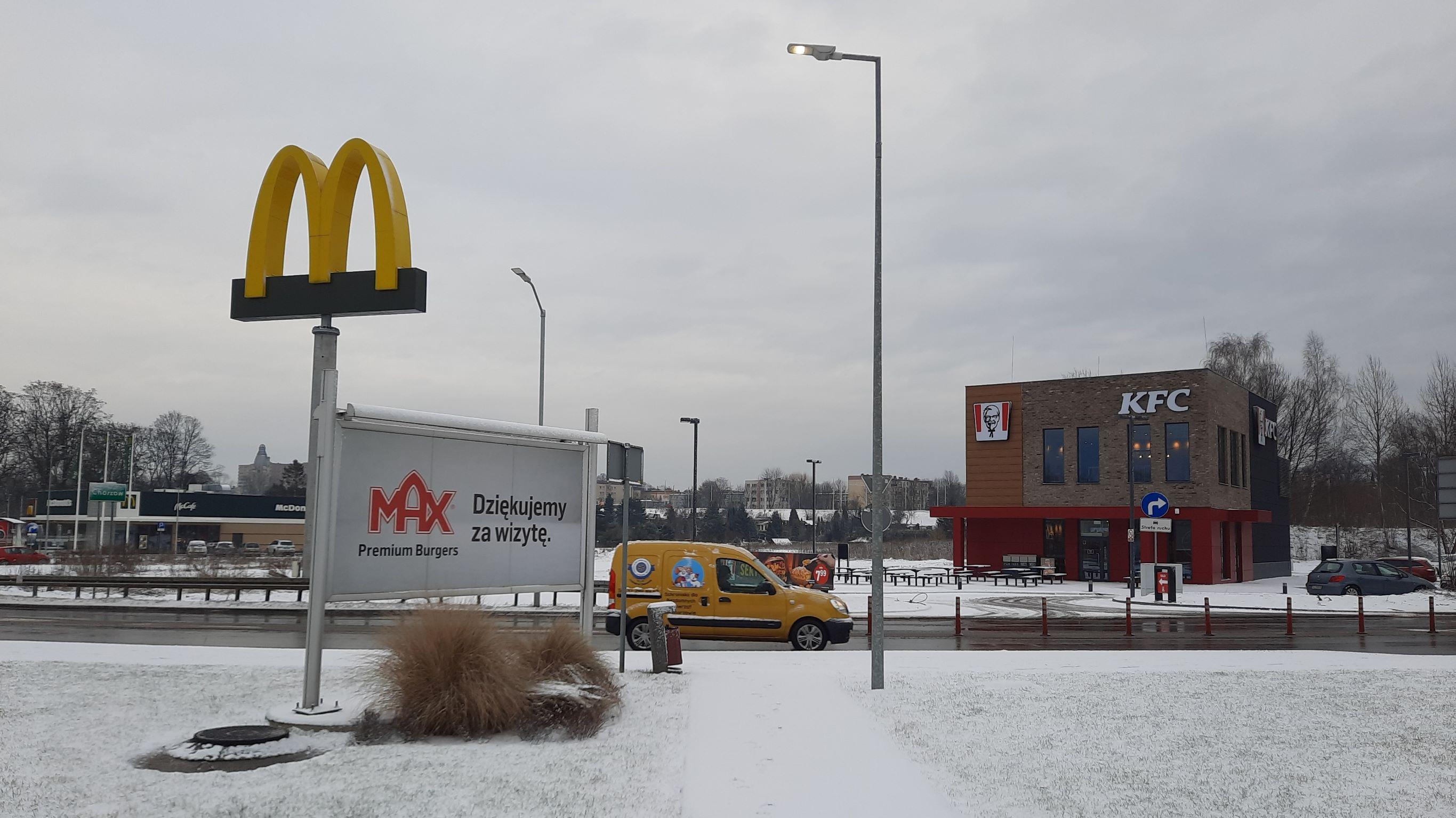 Zagłębie fast foodów