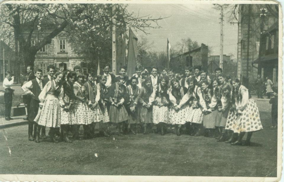 Zespół Regionalny Pieśni i Tańca Wilamowice, lata 50.