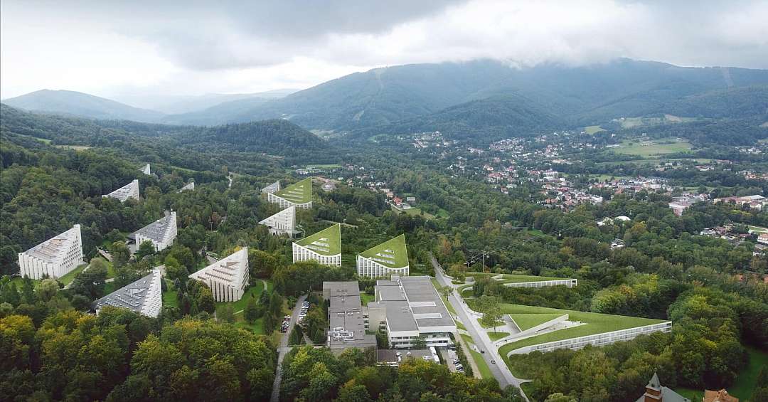 Projekt rozbudowy uzdrowiska w Ustroniu Projekt rozbudowy uzdrowiska w Ustroniu