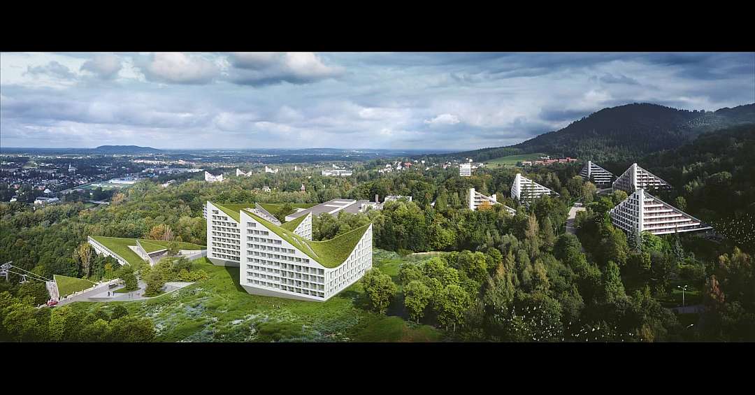 Projekt rozbudowy uzdrowiska w Ustroniu Projekt rozbudowy uzdrowiska w Ustroniu