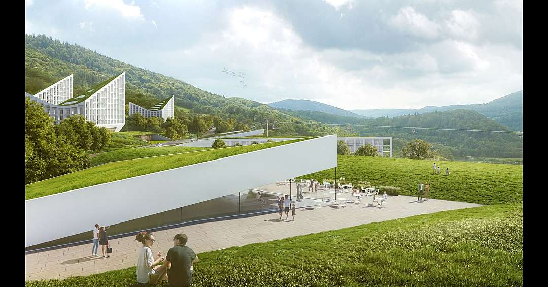 Projekt rozbudowy uzdrowiska w Ustroniu Projekt rozbudowy uzdrowiska w Ustroniu