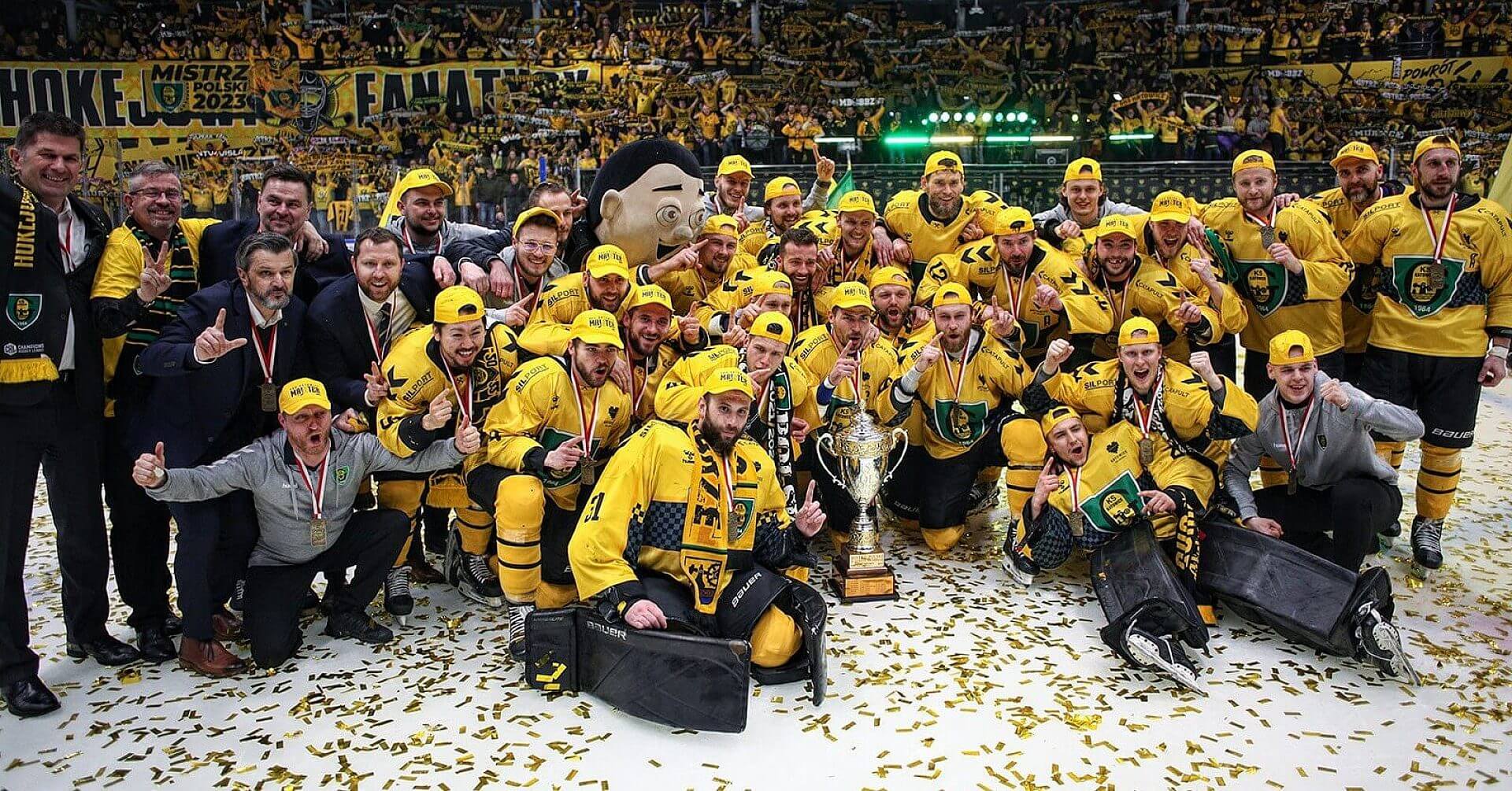 Hokeiści GKS Katowice obronili tytuł mistrzów Polski Hokeiści GKS Katowice obronili tytuł mistrzów Polski