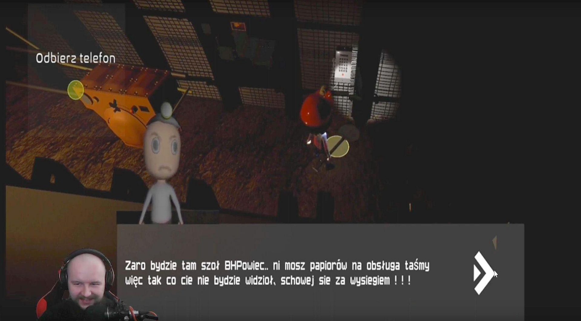 Ryl Symulator. Fedruj w KWK Ciućmok. Możesz se też sznupnąć tabaka ...