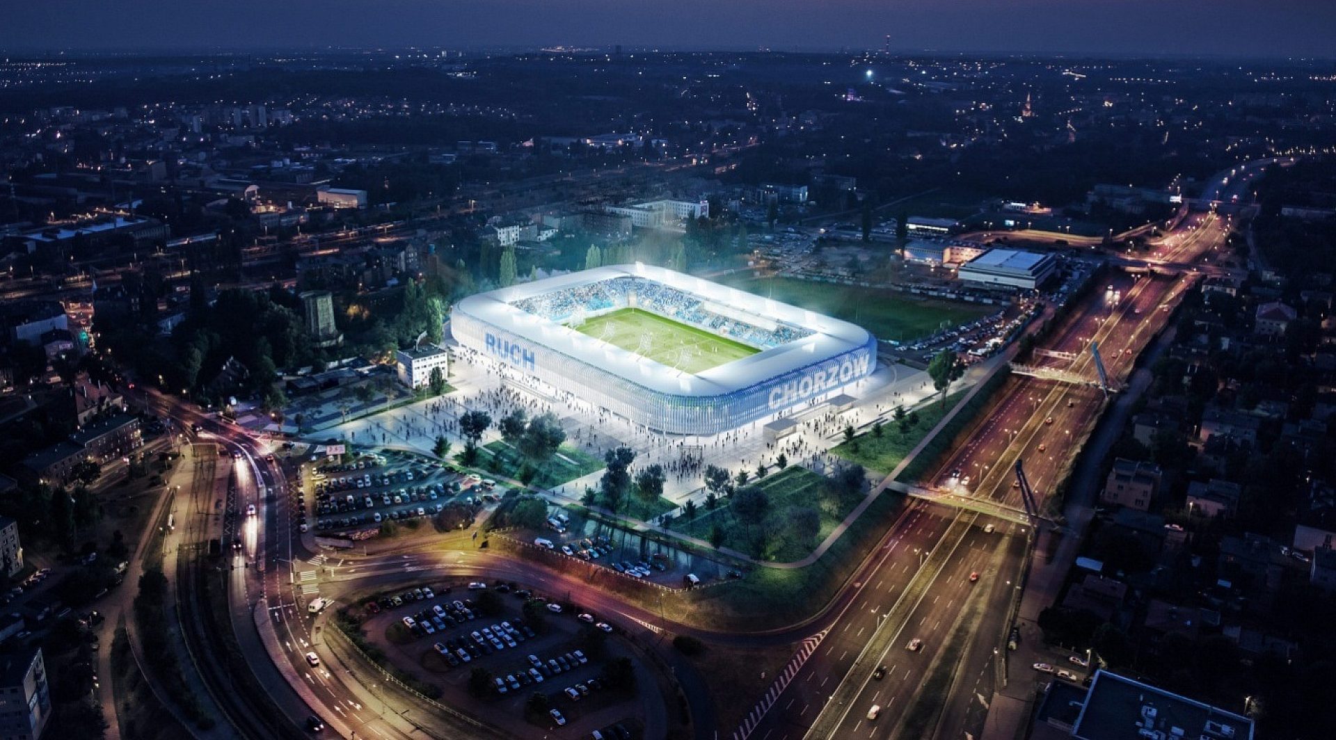 Nowy stadion Ruchu Chorzów za trzy lata Prezes klubu o spotkaniu z premierem Nowy stadion Ruchu Chorzów za trzy lata Prezes klubu o spotkaniu z premierem