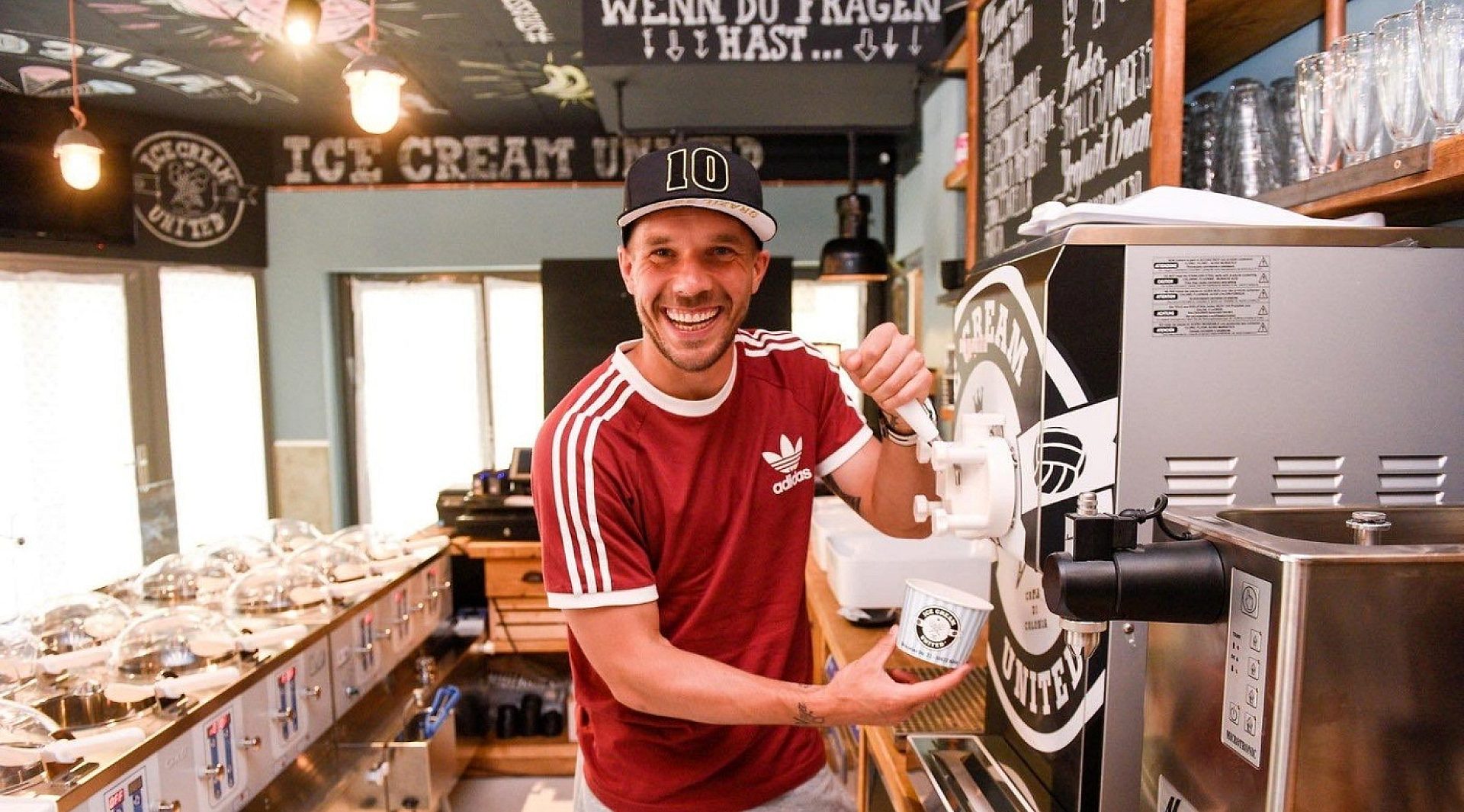 Lukas Podolski nowy lokal Lukas Podolski nowy lokal