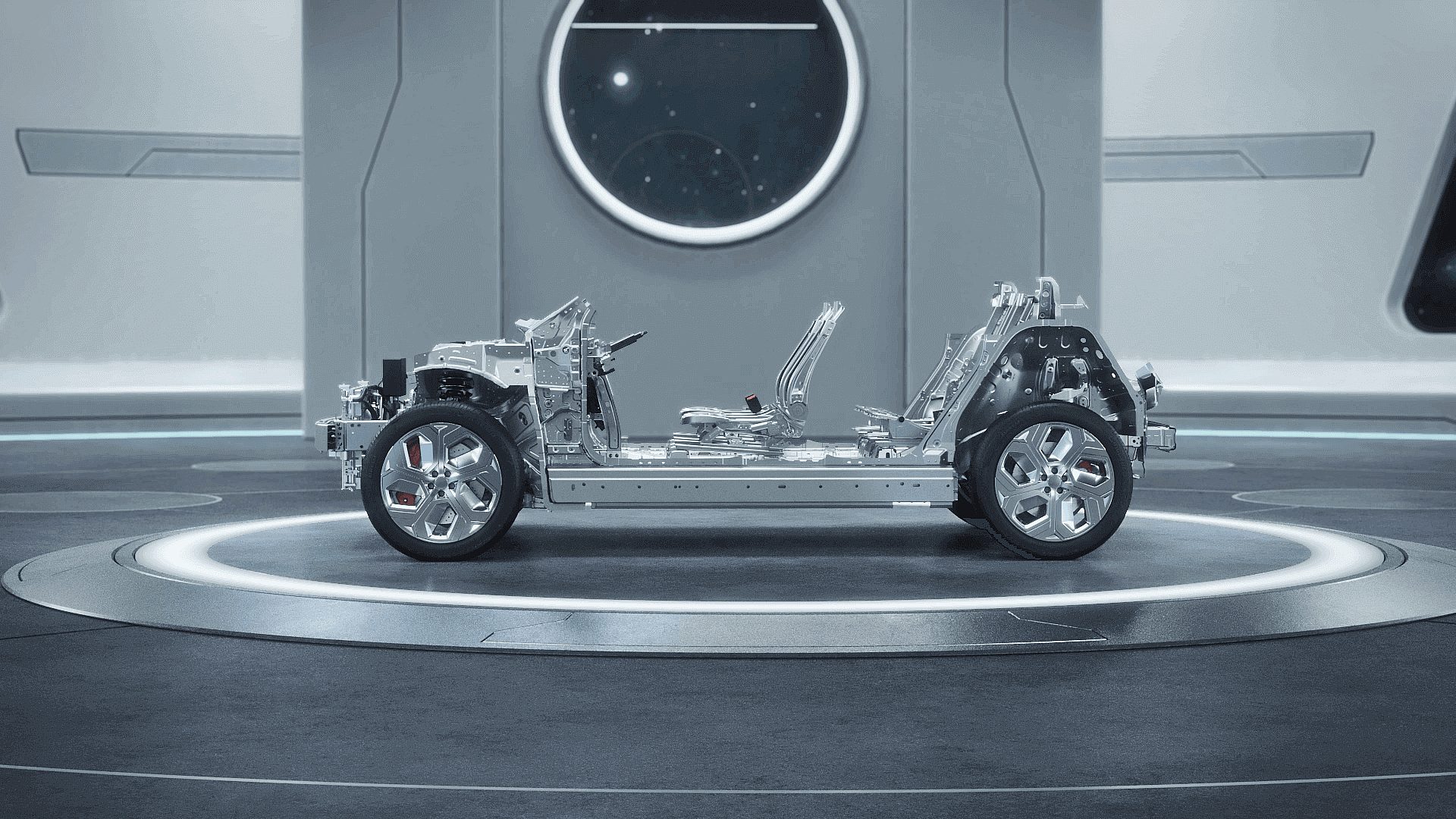 Platforma Geely dla Izery Platforma Geely dla Izery