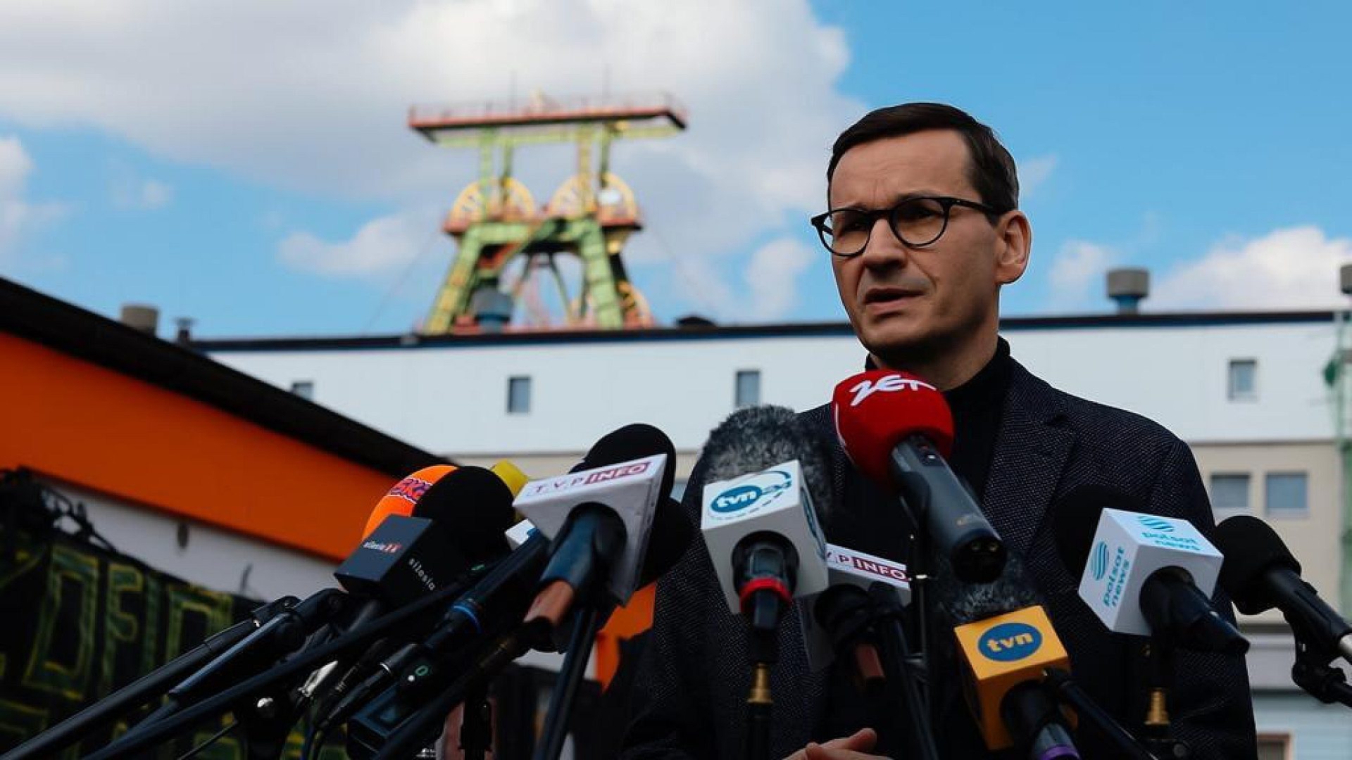 Mateusz Morawiecki kopalnia Zofiówka Mateusz Morawiecki kopalnia Zofiówka