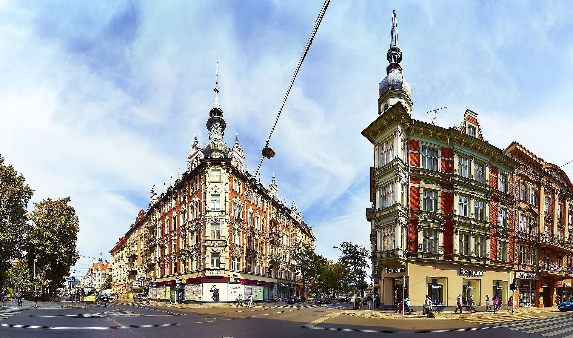 Gliwice ulica Zwycięstwa Gliwice ulica Zwycięstwa