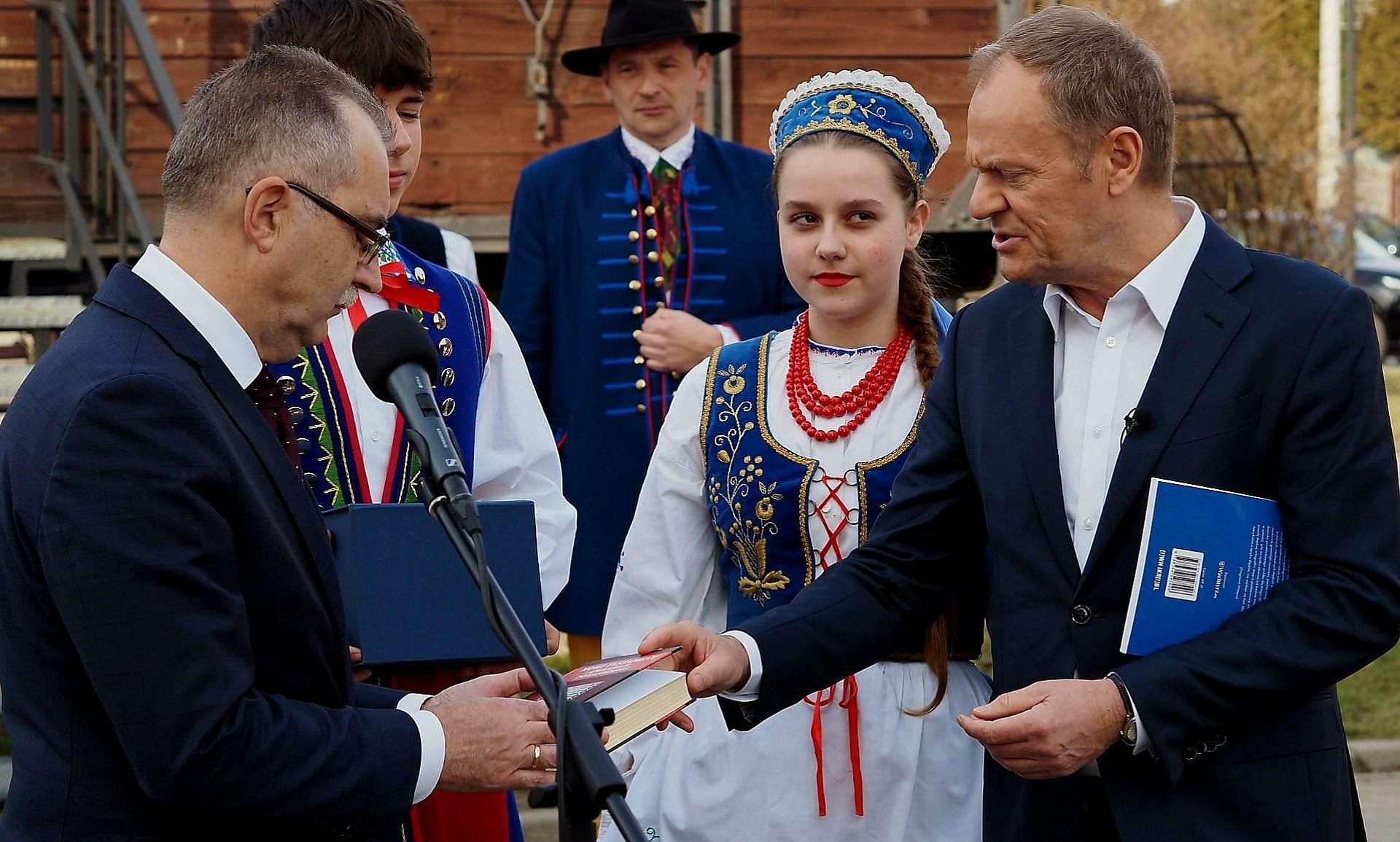 Donald Tusk w Radzionkowie Donald Tusk w Radzionkowie