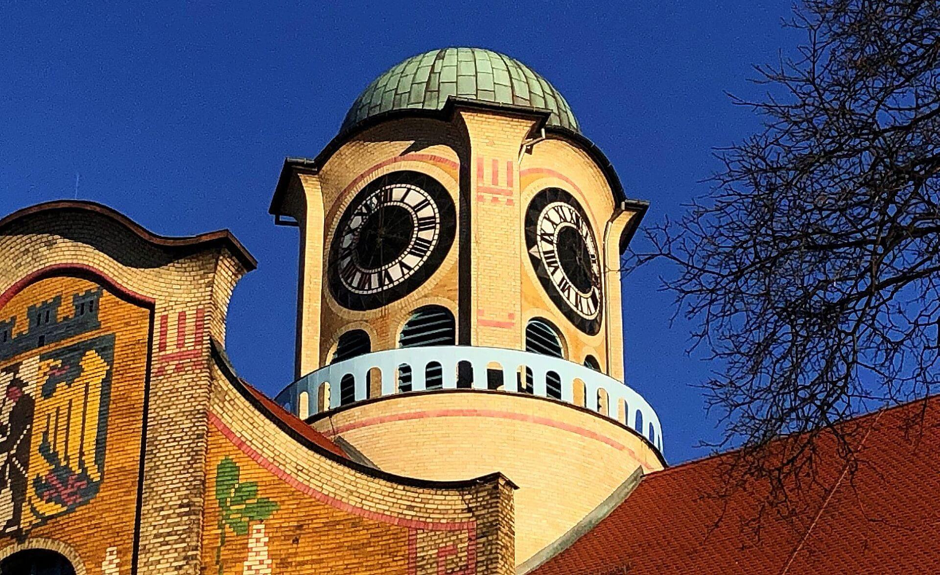 Wieza zegarowa IV LO Bytom Wieza zegarowa IV LO Bytom