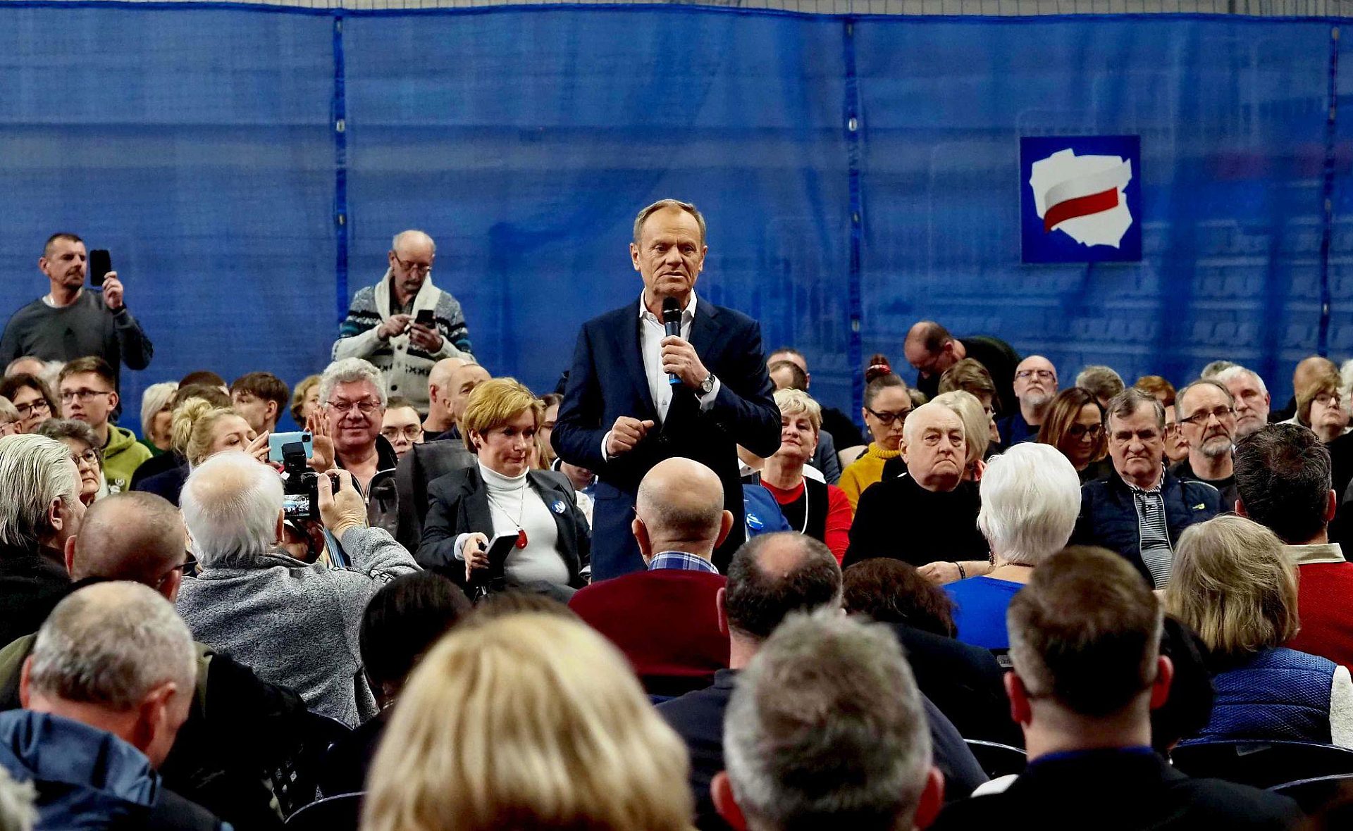 Donald Tusk w Bytomiu Donald Tusk w Bytomiu