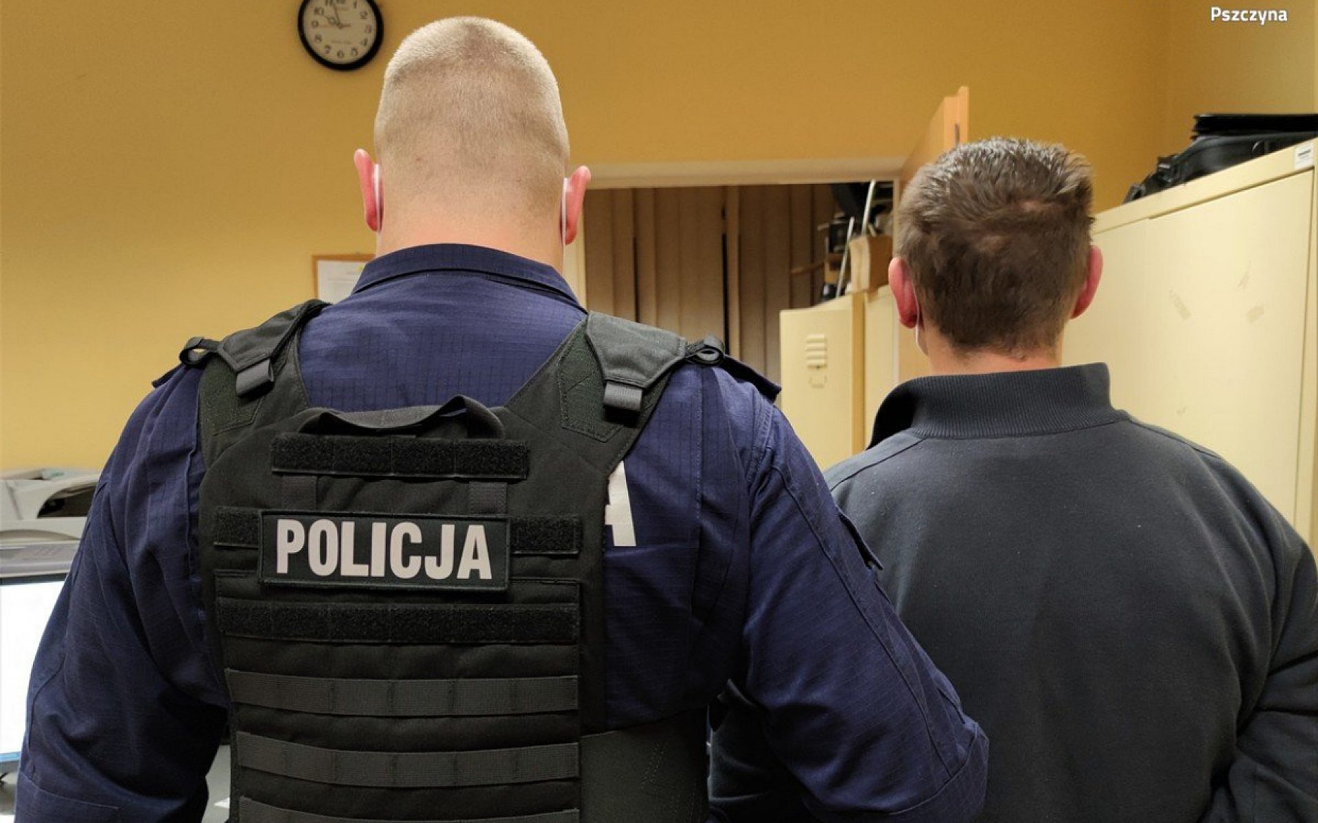 Pszczyna Zatrzymanie pijanego ojca Pszczyna Zatrzymanie pijanego ojca