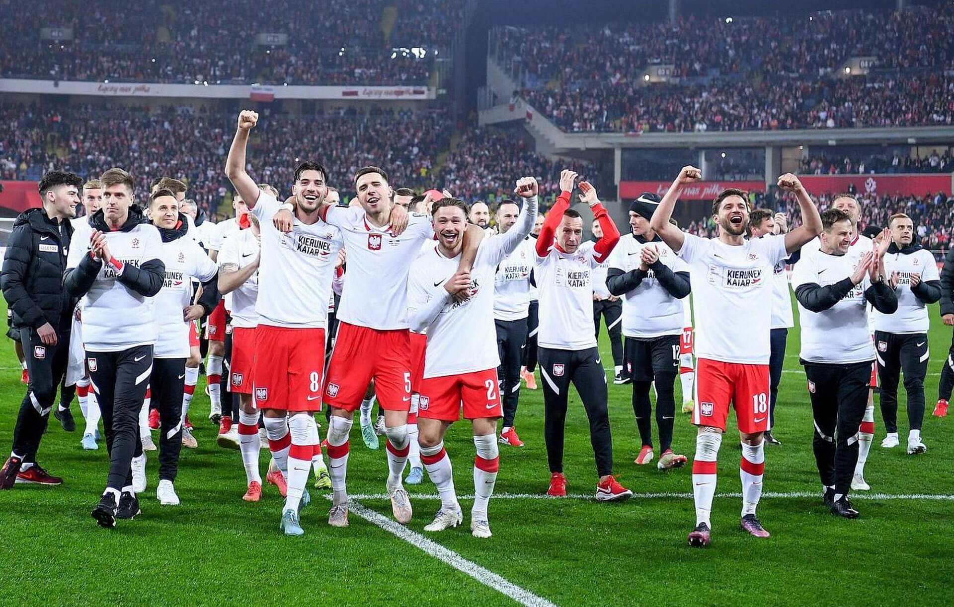 Reprezentacja Polski na Stadionie Śląskim Reprezentacja Polski na Stadionie Śląskim