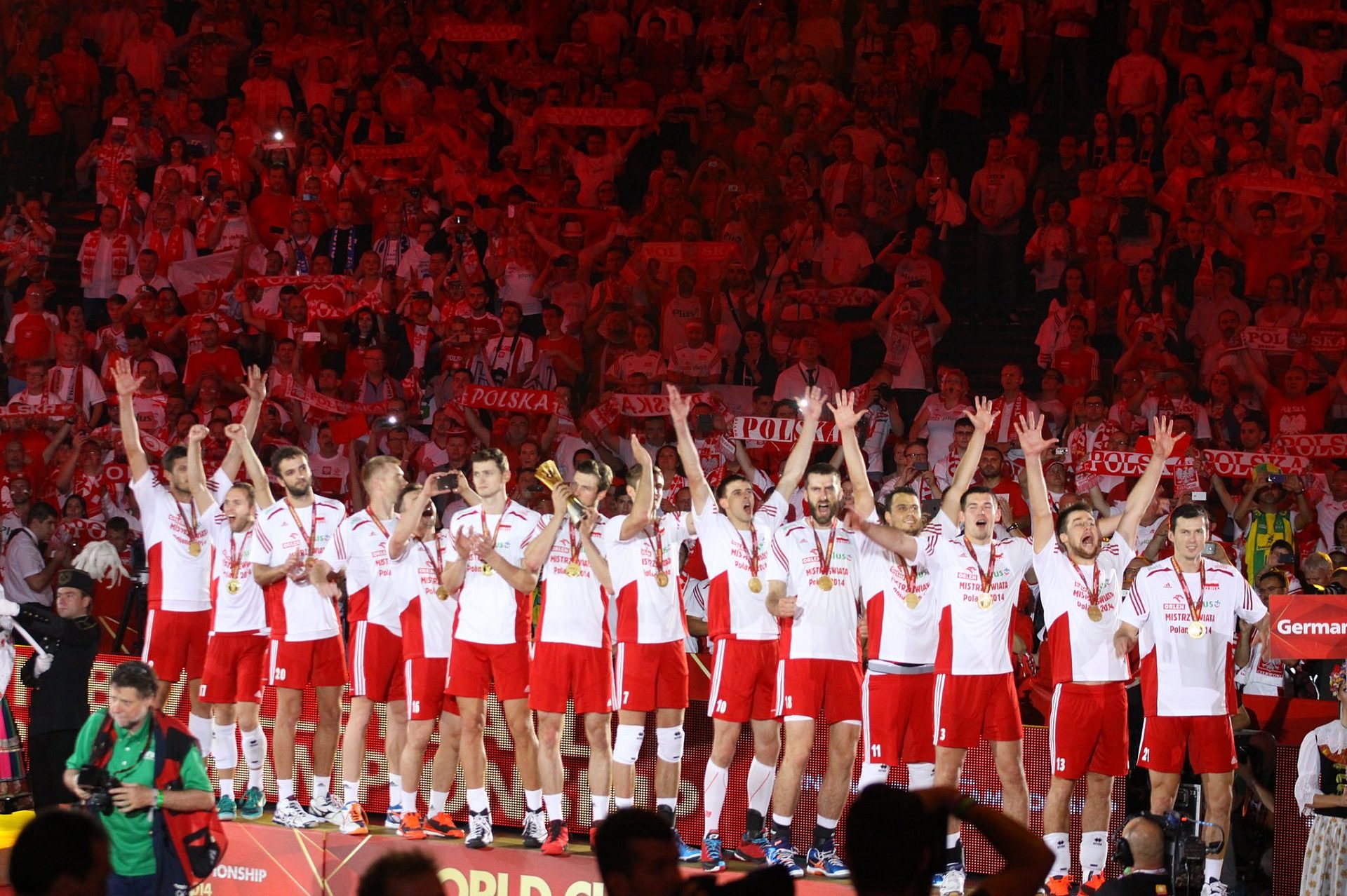 Reprezentacja Polski. Spodek w Katowicach Reprezentacja Polski. Spodek w Katowicach