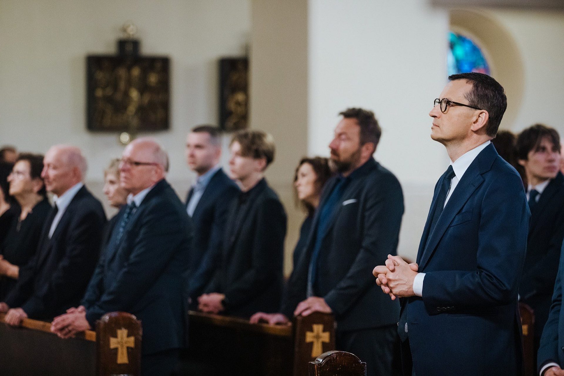 Premier Morawiecki na pogrzebie Tekli Juniewicz Premier Morawiecki na pogrzebie Tekli Juniewicz